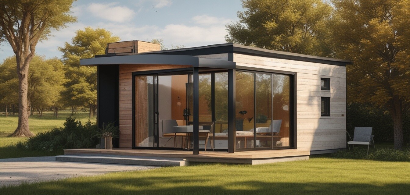 Prefab Tiny Home Garden