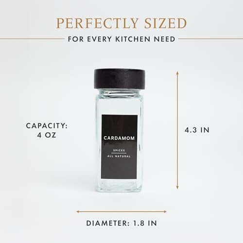 Livabl Bamboo Spice Jars