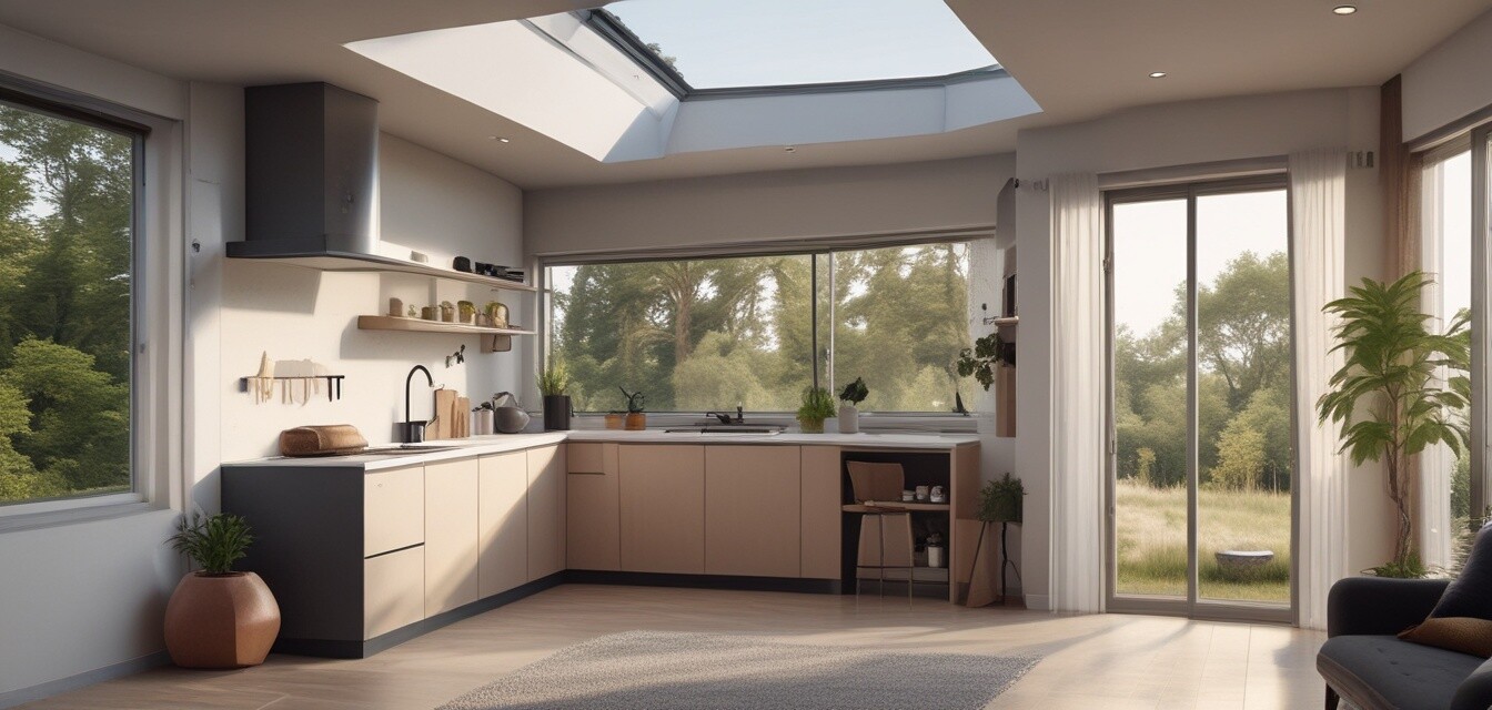 Compact living in prefab homes