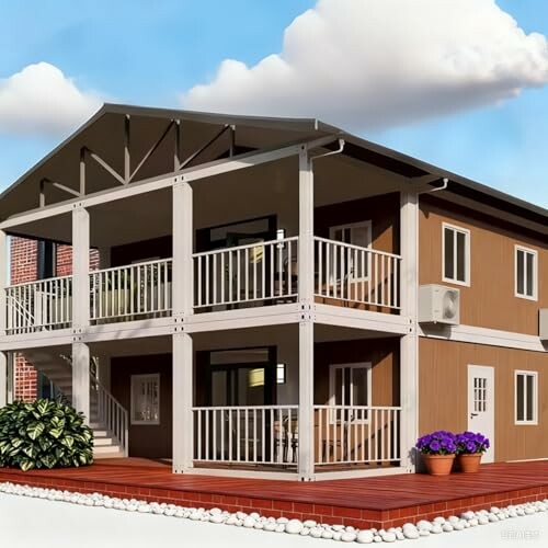 2 Story Luxury Villa Prefab Tiny Home