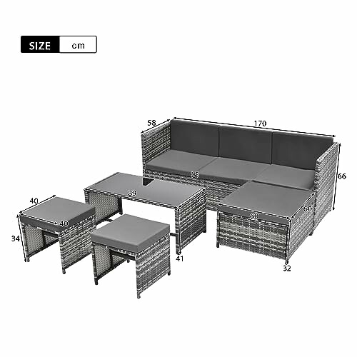 Jtyca Garden Furniture Set
