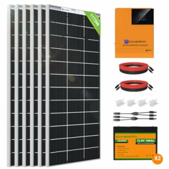 ECO-WORTHY 1200W Solar Power System