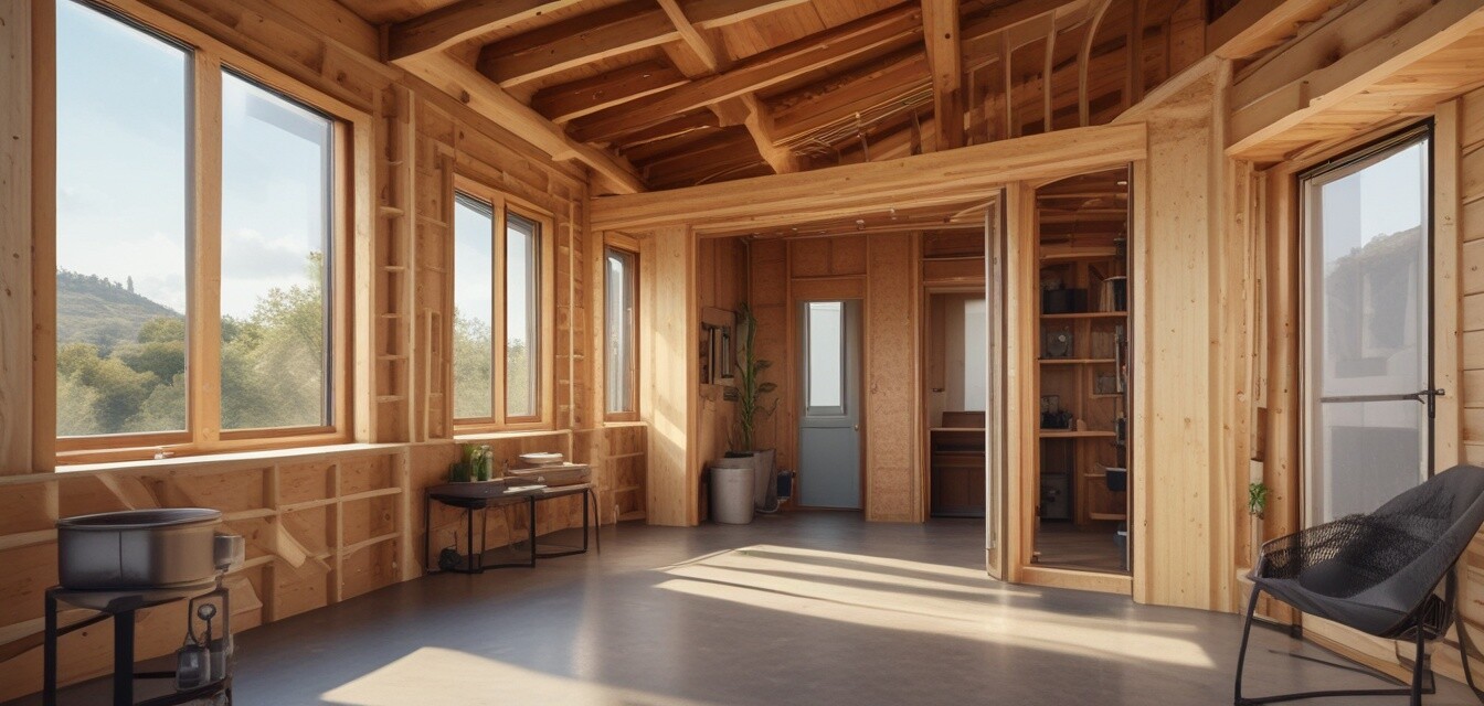 Sustainable materials for prefab homes